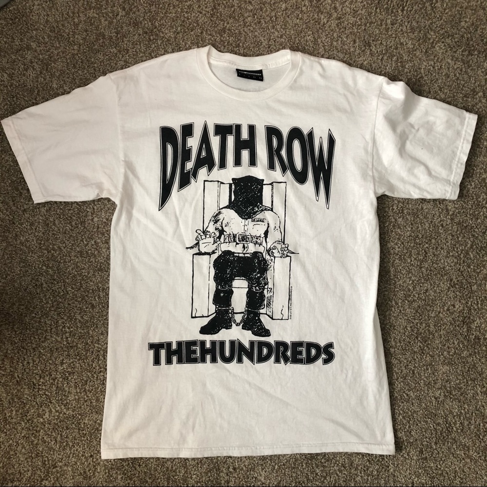 2016 The Hundreds x Deathrow Records Tshirt Sz M